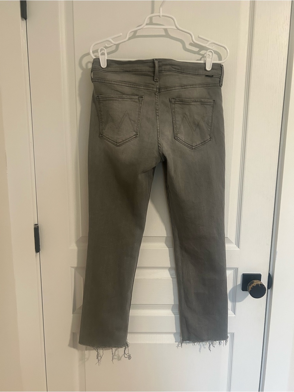 MOTHER The Rascal Ankle Fray Jeans - Picture 2 of 7